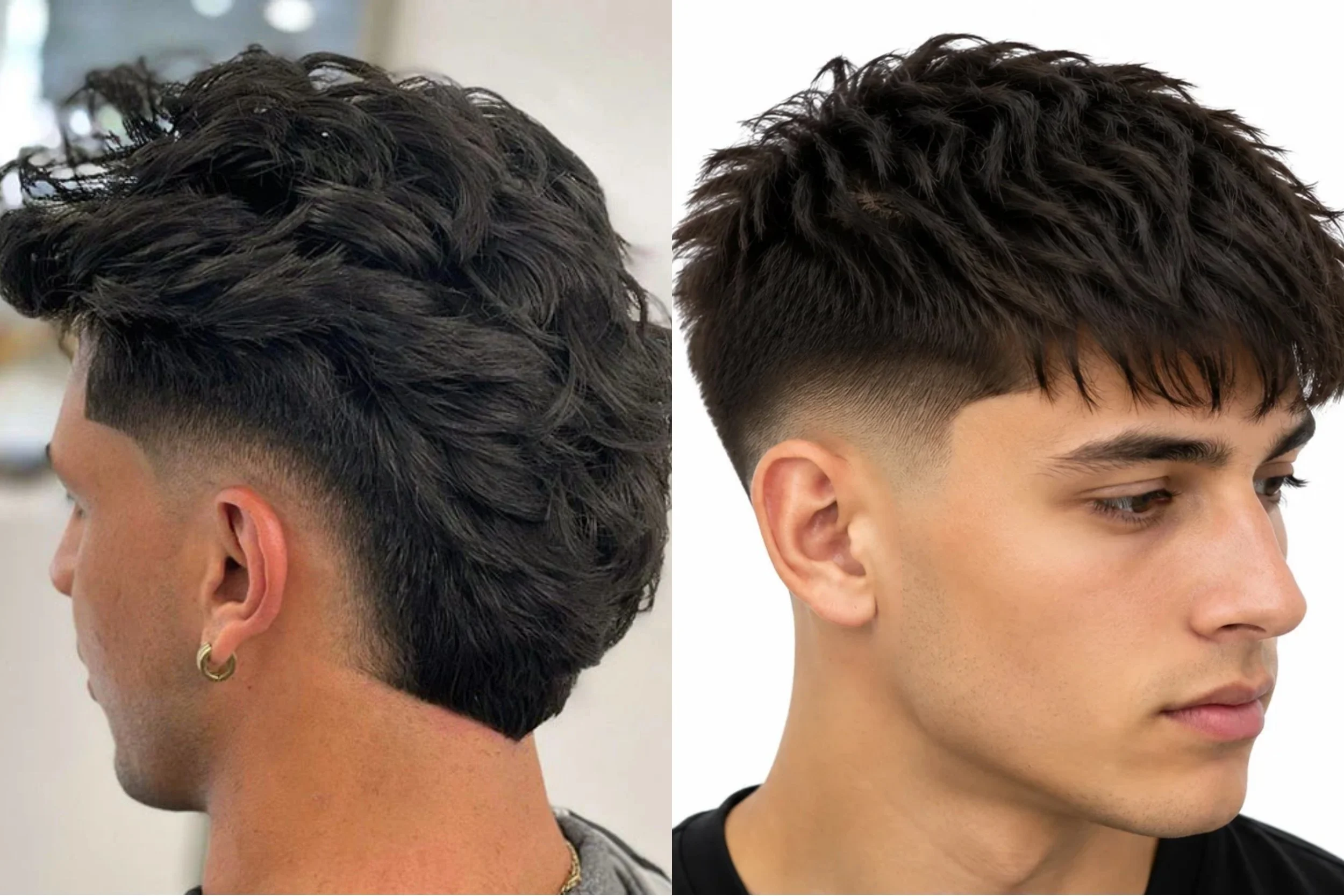 popular men's haircut 2026 textured crop taper
