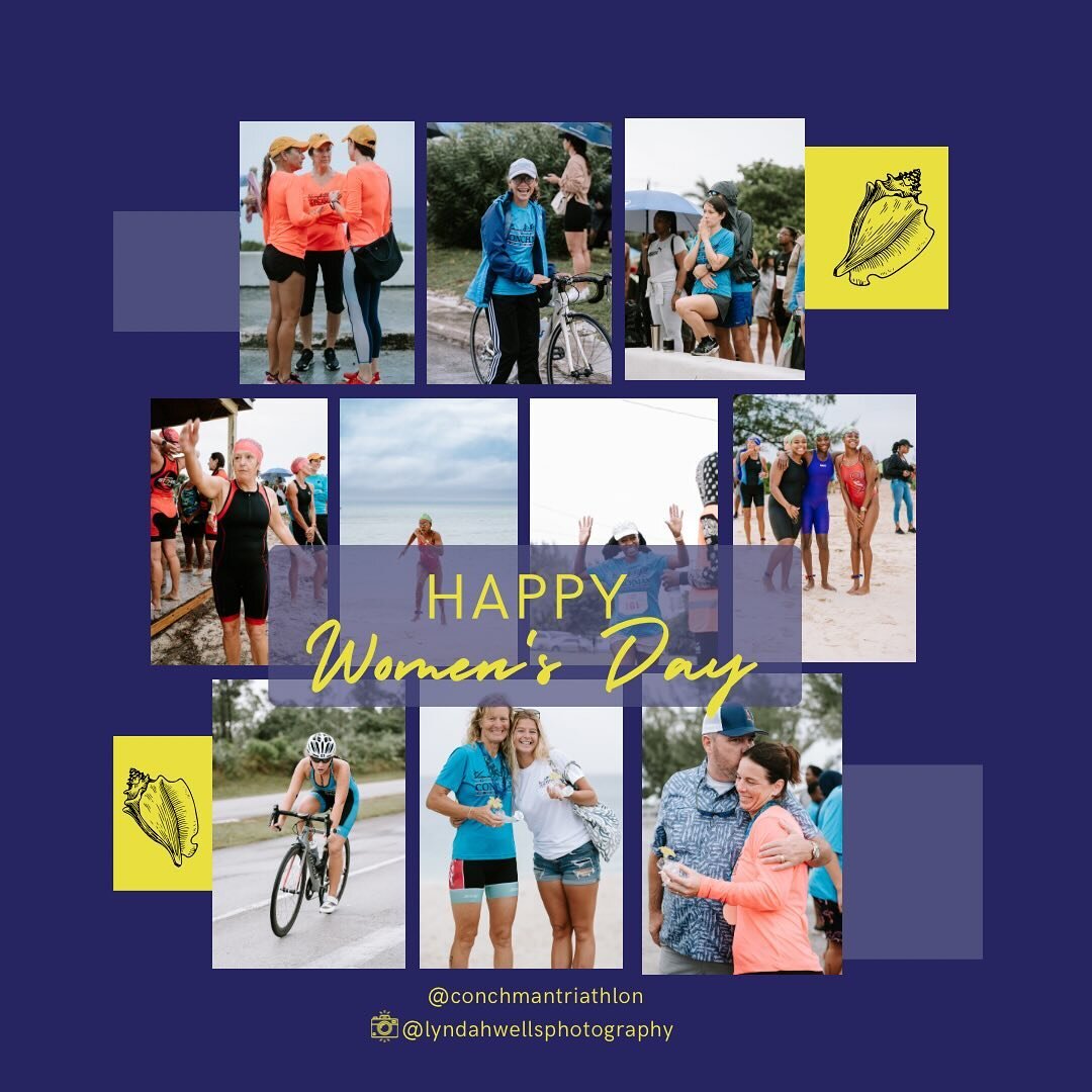 Happy International Women&rsquo;s Day from @conchmantriathlon 

👱&zwj;♀️👩👩&zwj;🦰👸🏻🧍&zwj;♀️👯&zwj;♀️🦸&zwj;♀️👩&zwj;🦲🙎&zwj;♀️🏃🏾🏊🏼&zwj;♀️👵👯&zwj;♀️🏃🏻&zwj;♀️

Join us on November 2nd, 2024 to become a #conchwoman