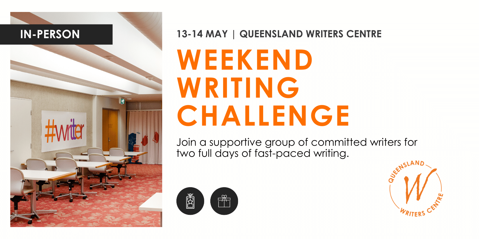 Weekend Writing Challenge - May — Queensland Writers Centre