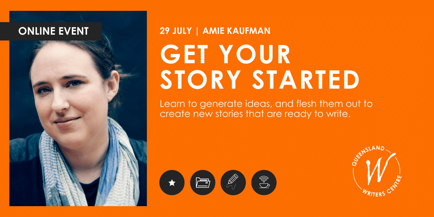Get Your Story Started with Amie Kaufman — Queensland Writers Centre