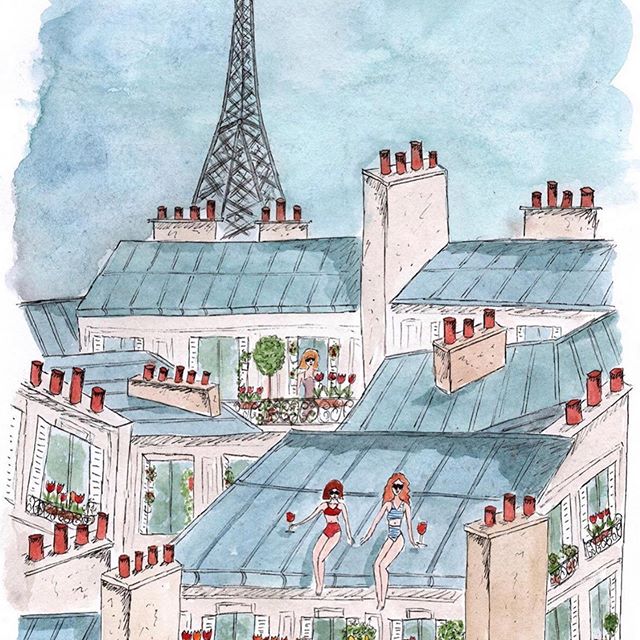 .
A real #parisianstyle ✨
.
Thank you the French illustrator @camillewitt_illustration &lsquo;s nice work !🌹
.
.
#lavieparisienne #daisycodeca #paris #parislifestyle #illustration #daisycodetraveling #streetphoto