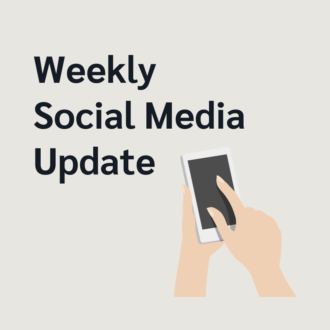 DID YOU CATCH THE LATEST SOCIAL MEDIA UPDATES?