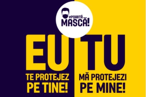 Romanian communication agency GroupM launches campaign to motivate people to wear masks