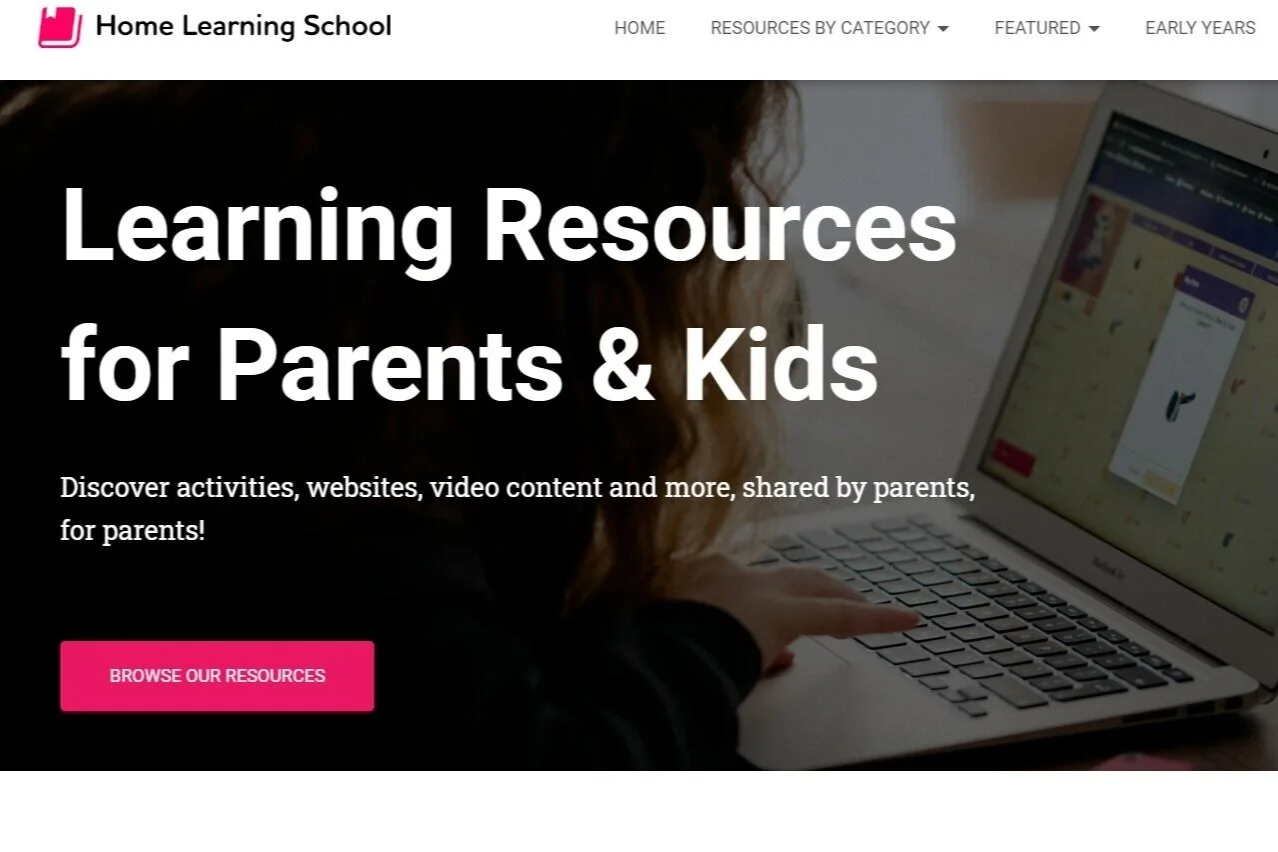 Home Learning School platform offers remote learning resources for parents and kids