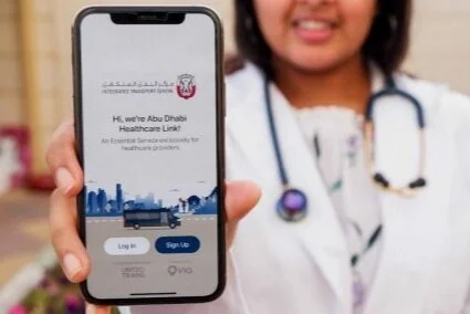 Via Transportation offers free on-demand bus service to medical workers in Abu Dhabi