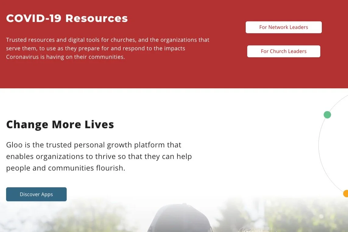 Colorado-based Gloo provides trusted resources and digital tools for churches and organisations that serve them