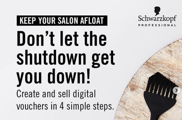 Schwarzkopf USA launches '' platform to help hair salons  stay afloat — Covid Innovations
