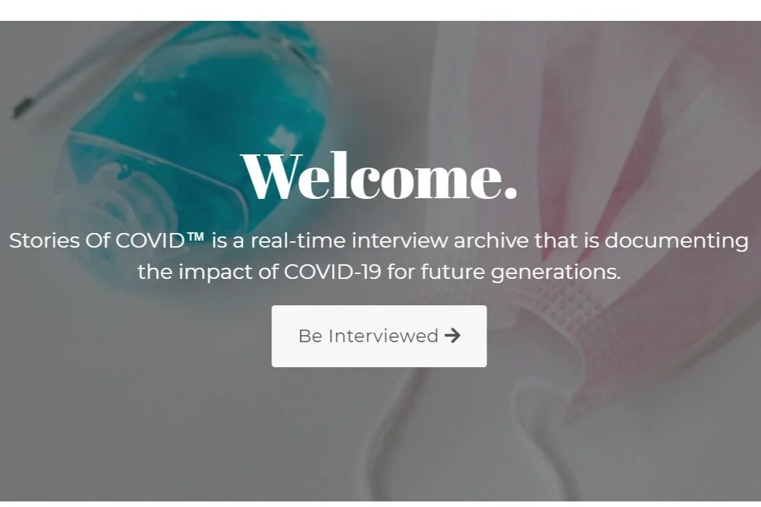 'Stories Of COVID' documents the impact of COVID-19 for future generations through interviews