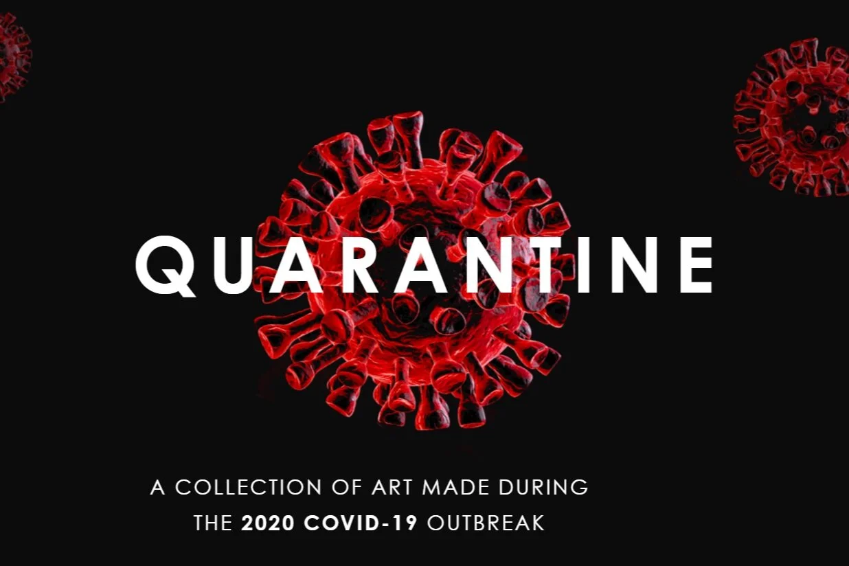 'QUARANTINE'  book showcases art pieces created during the COVID to celebrate artists and heroes on the frontlines