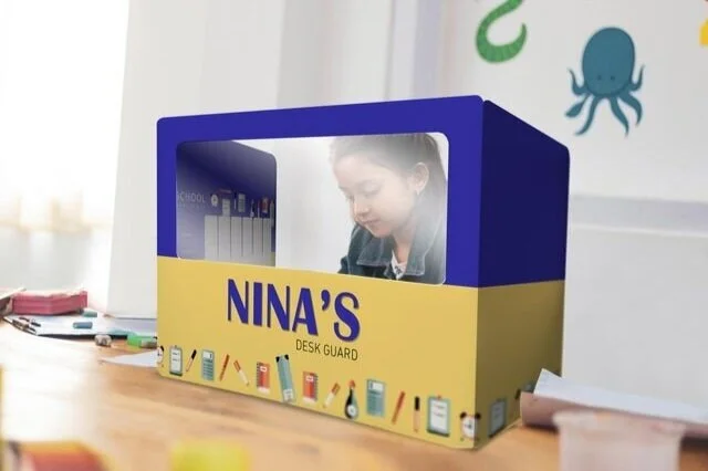 Louise Stephenson´s innovative design keeps staff and pupils safe from possible infections at school