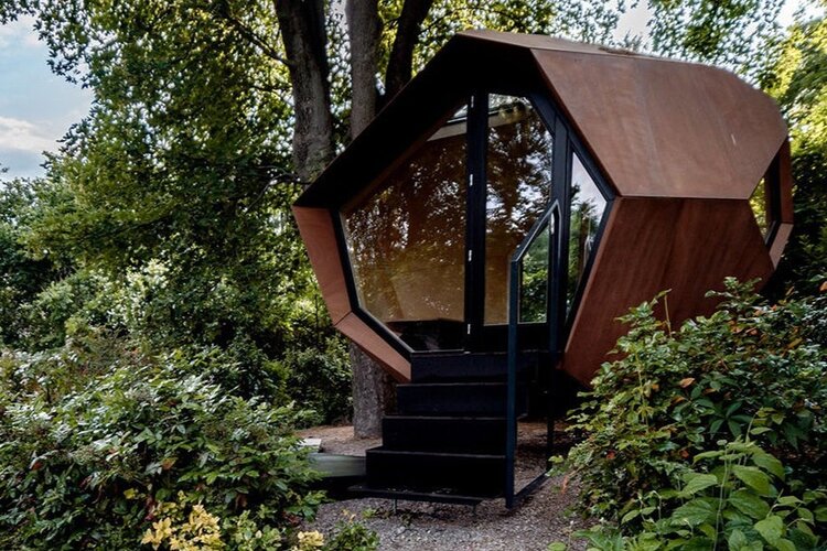 Hungary-based studio hello wood creates 'workstation cabins' offering work -from-home modules<br/>" — Covid Innovations