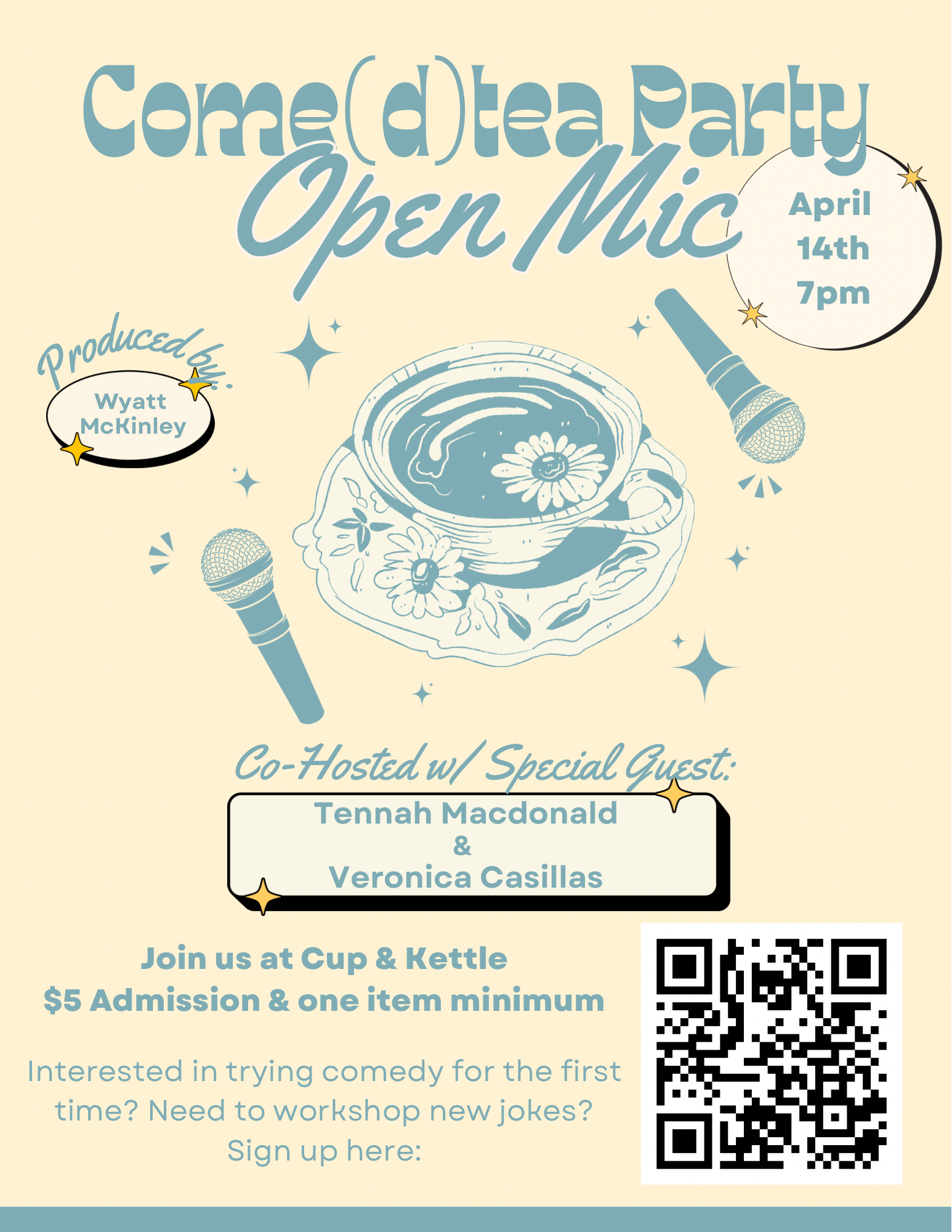 Come(d)TEA Night at the Tea Shop