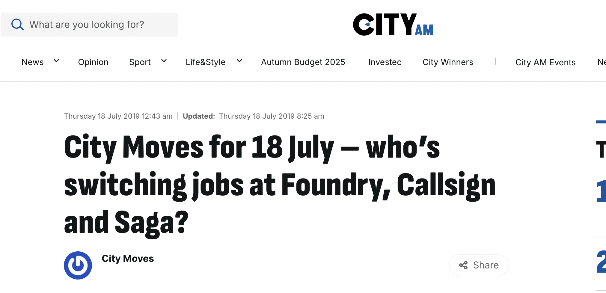 Leading visual effects technology innovator leadership announcement 