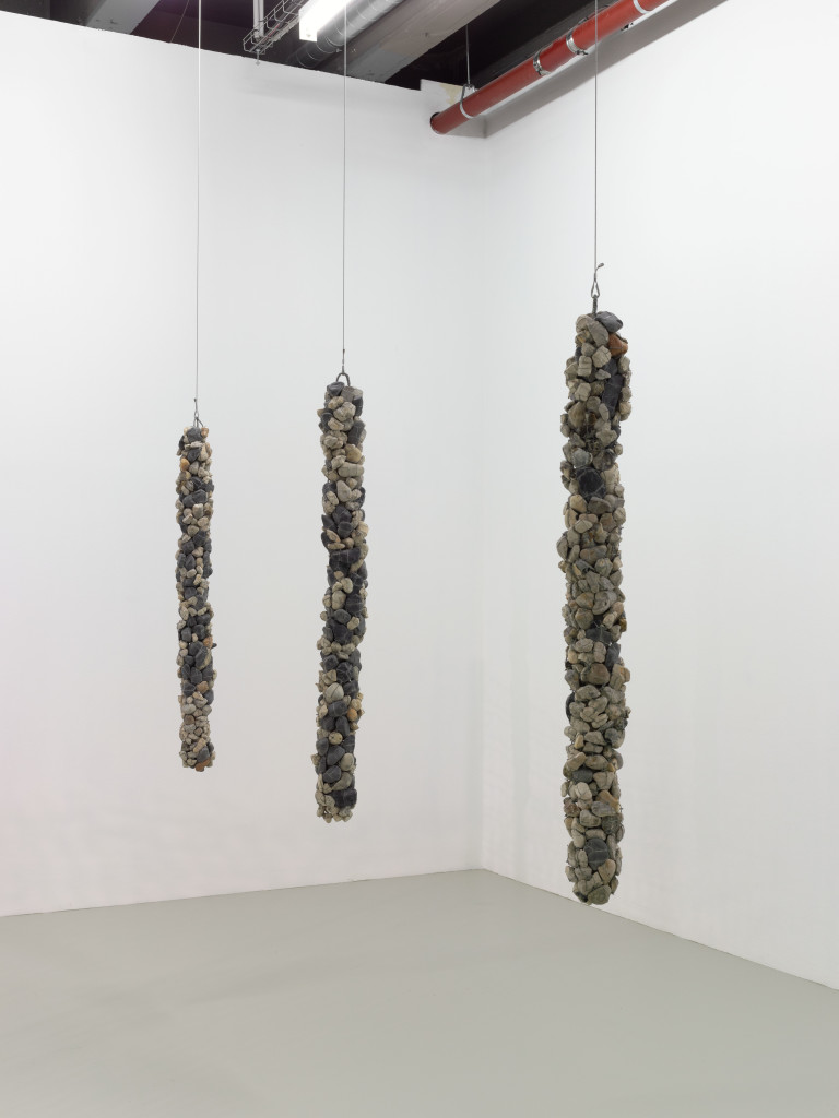 View of Bronwyn Katz's exhibition "A silent line, lives here", Palais de Tokyo.