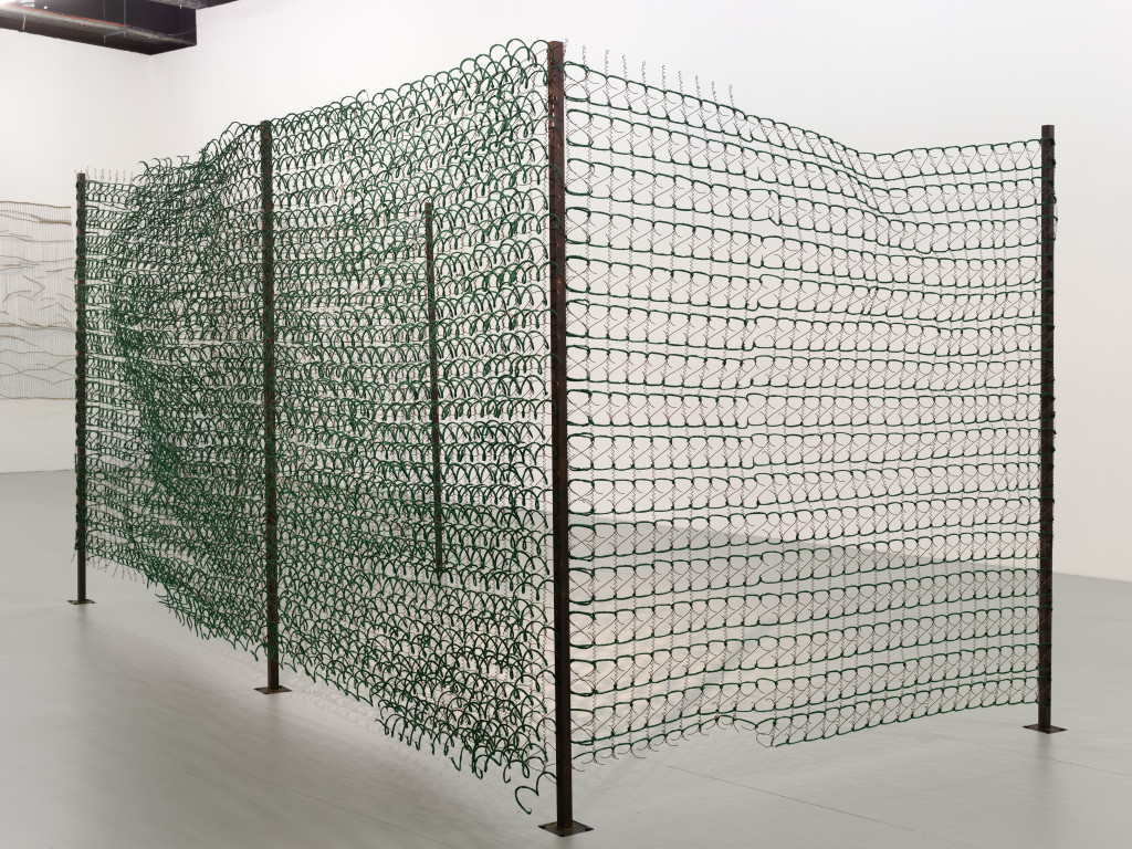 View of Bronwyn Katz's exhibition "A silent line, lives here", Palais de Tokyo.