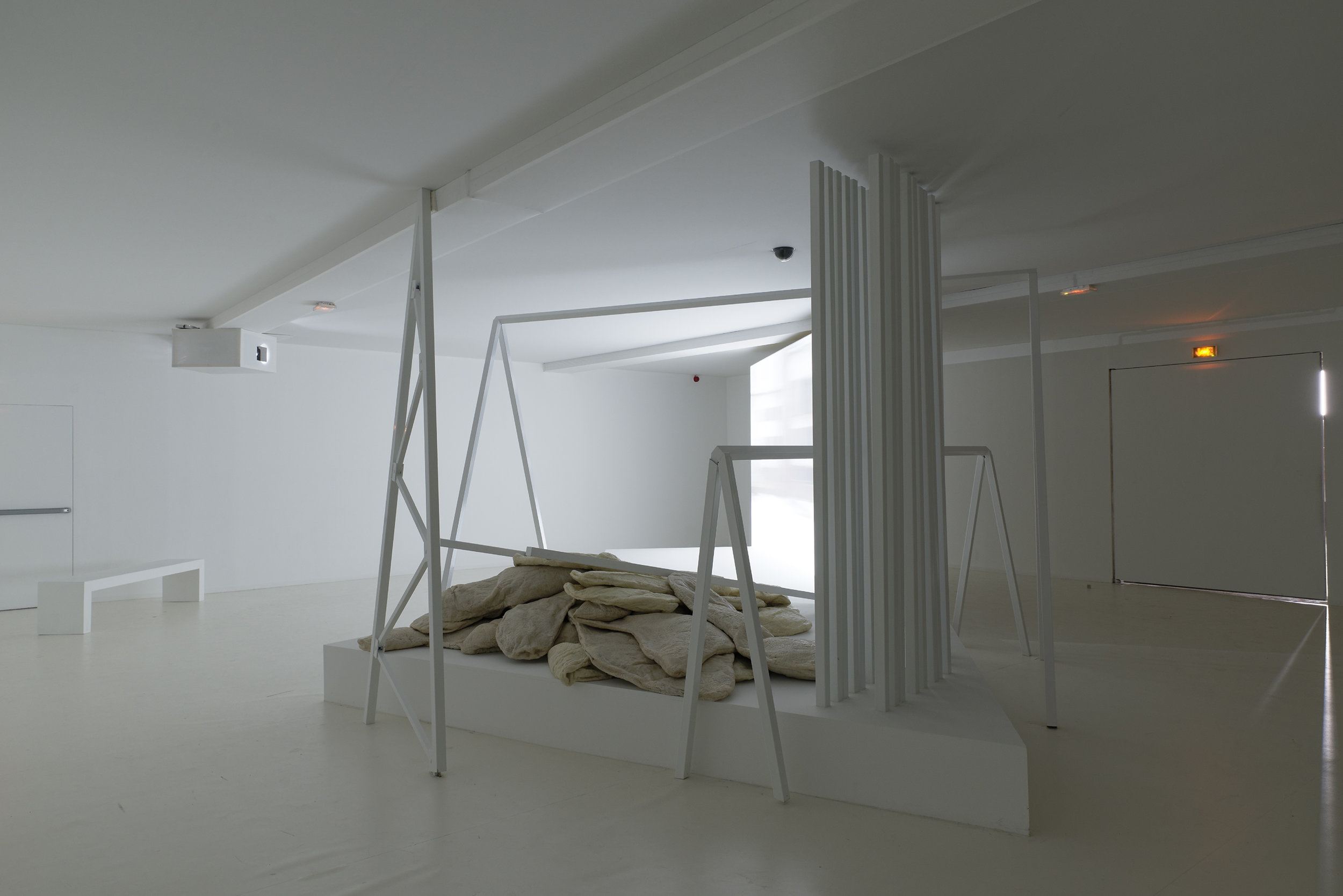Angelika Markul’s exhibition “Terre de départ”. Palais de Tokyo.