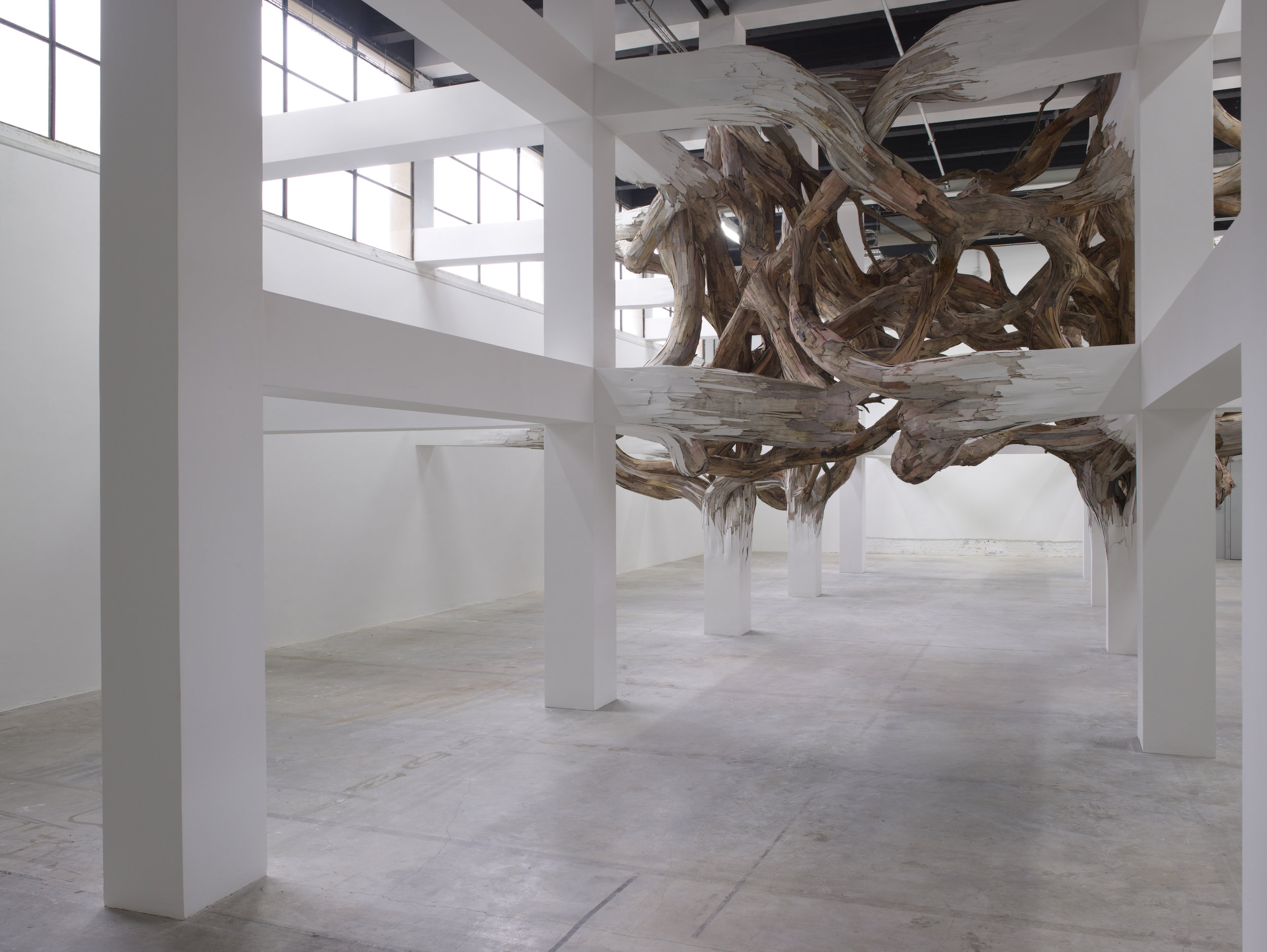 Henrique Oliveira’s exhibition “Baitogogo”. Palais de Tokyo.