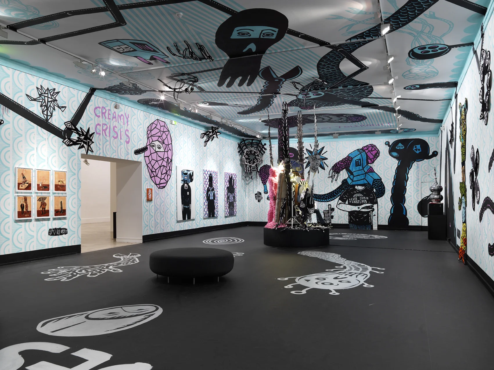 Eko Nugroho’s exhibition “Témoin hybride”. MAM, Paris.
