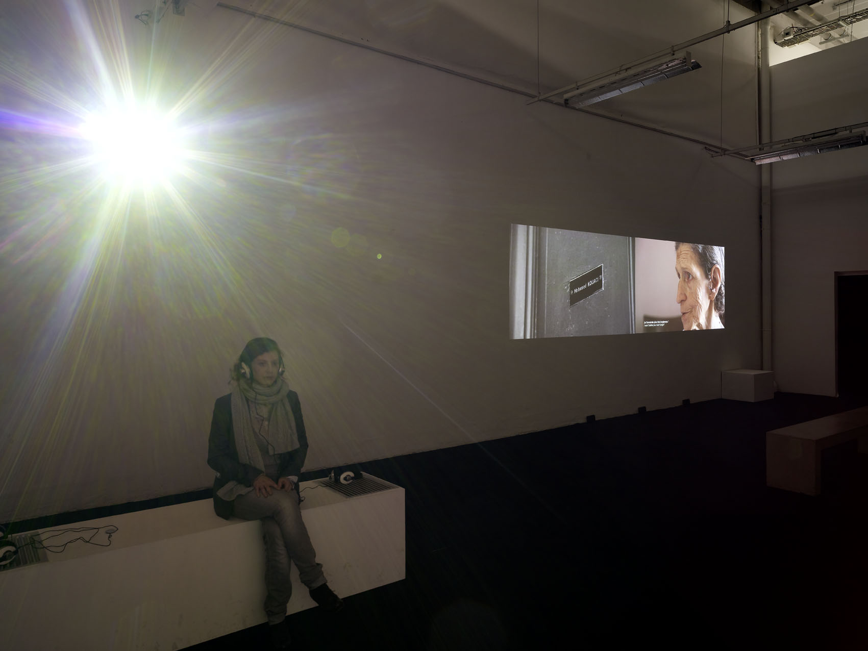 Zineb Sedira’s exhibition “Gardiennes d’images”. Palais de Tokyo.