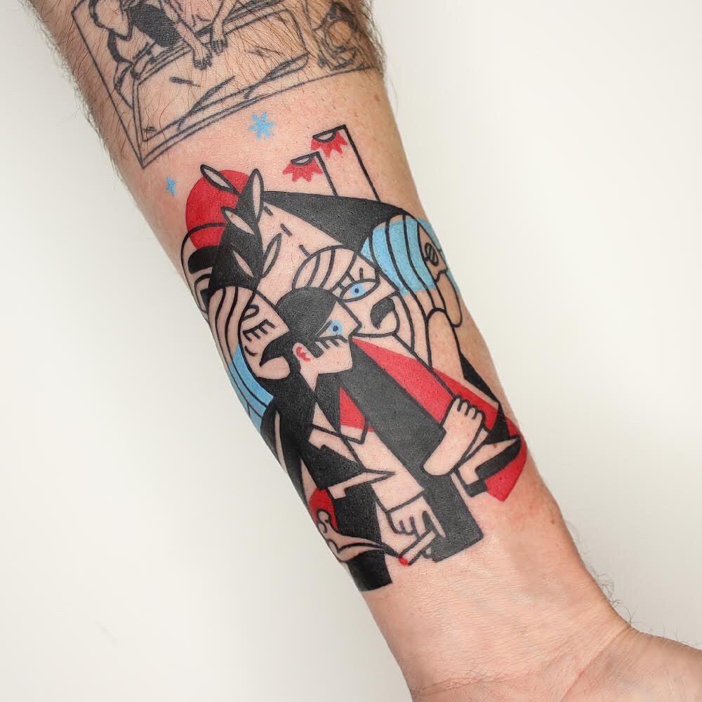 R&eacute;alis&eacute; par @les_niaiseries🌞

*
*
*
*
*
*
*
*
#tattooparis #paristattoo #minimalisttattoo #moderntattoo #cubismtattoo #contemporarytattoo #frenchtattoo #thebeatles #georgeharrison #paulmccartney #ringostarr #johnlennon #abbeyroad