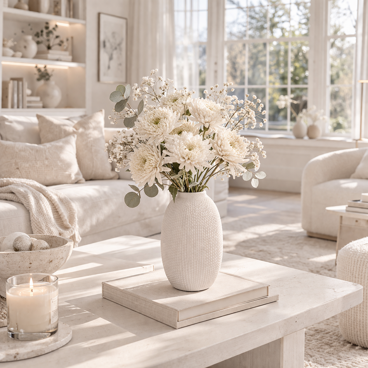 1 White Textured Ceramic Vase.png