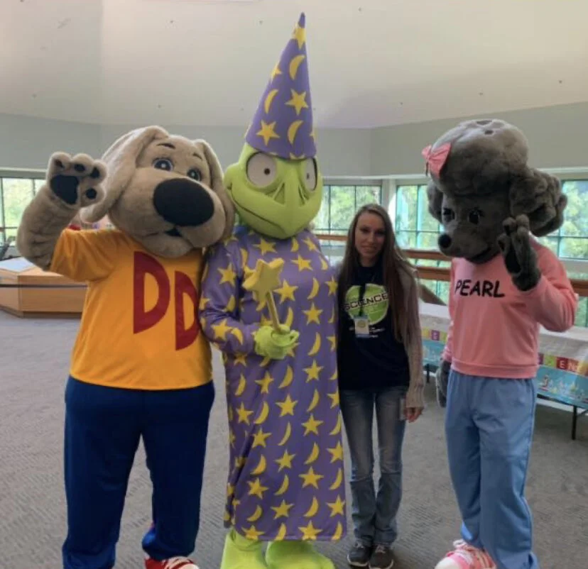 Olga at the MS Science Fest event at the museum.