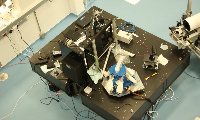 Bench for Spectrographes (by courtesy of LAM)