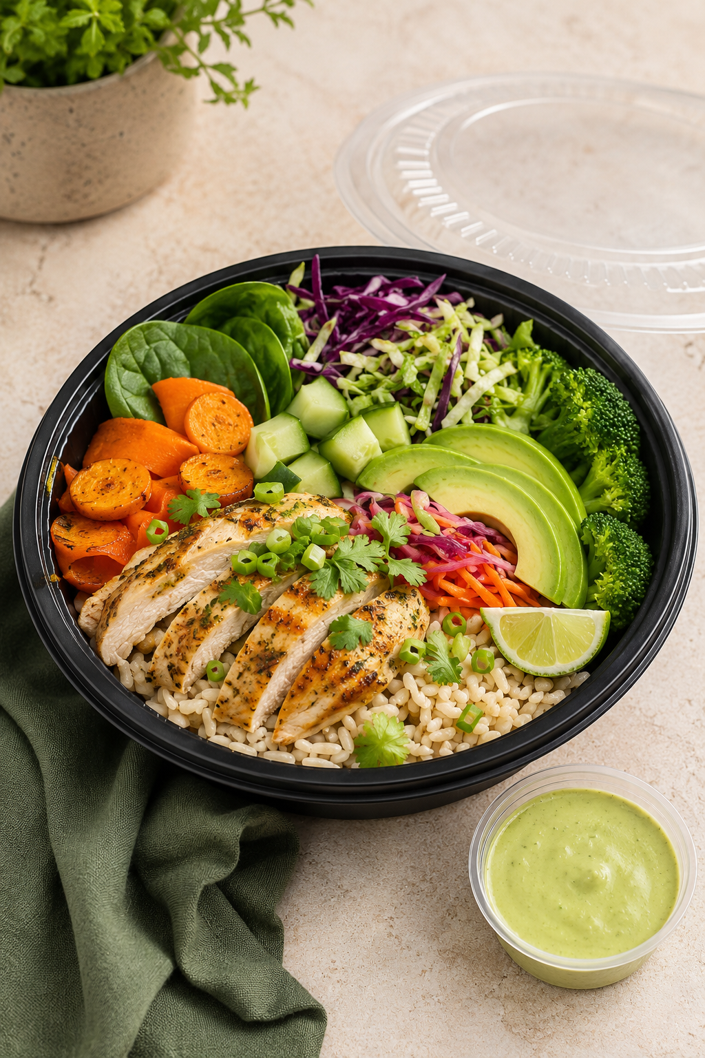 Fresh Ginger Chicken Lunch Bowl.png
