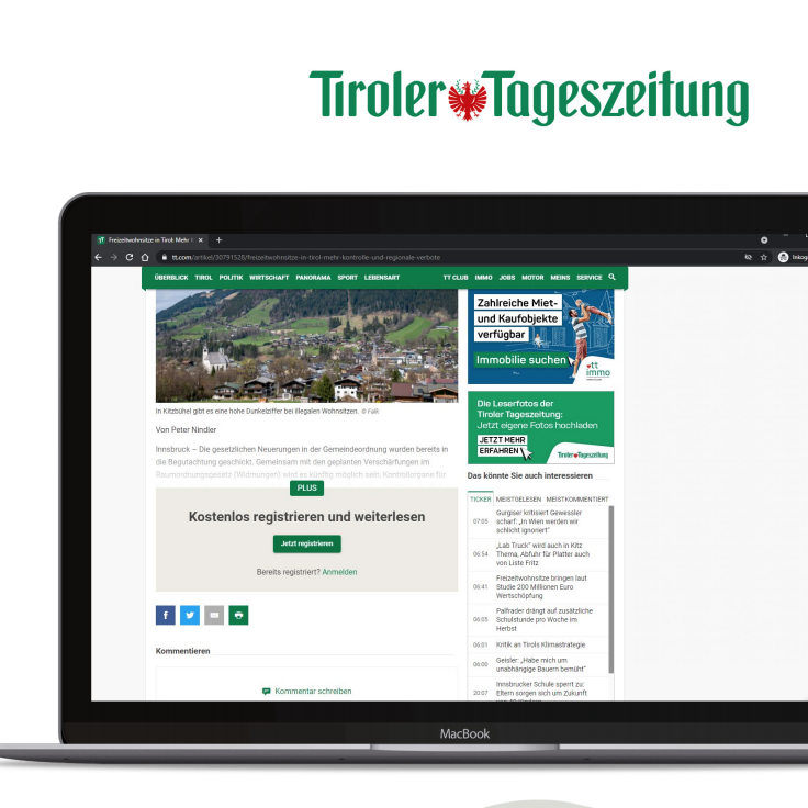 Interview mit Matthias Krapf, Head of Digital Moser Holding (Tiroler Tageszeitung)