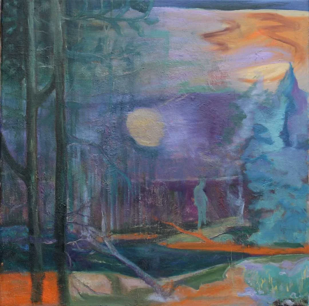 Dawn in the woods (2026)
Oil on canvas 60 x 60 cm