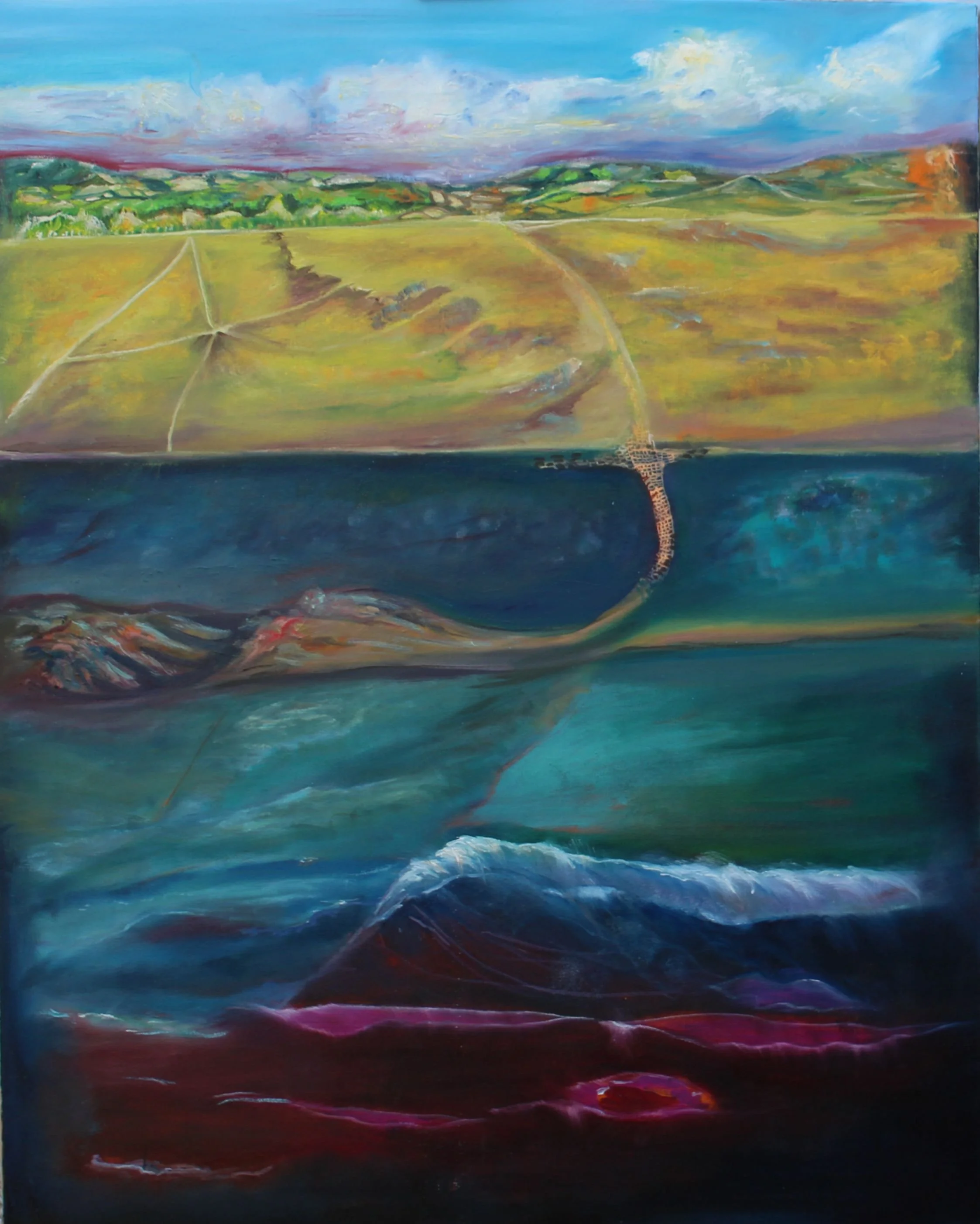 Depth of emotion (2023)
Oil on canvas 80 x 100 cm (without frame)
