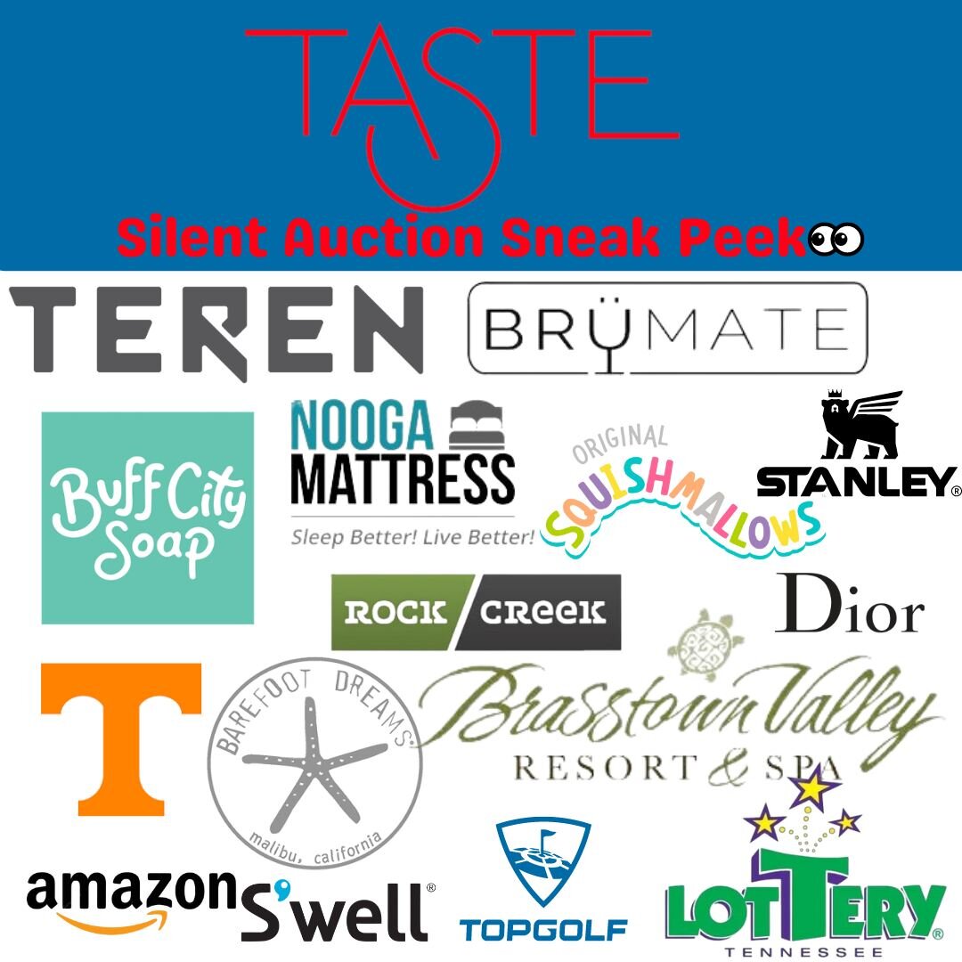 At Taste, it's no lie you will enjoy the best local bites the Scenic City has to offer, and a great night of live music; but, our silent auction is absolutely incredible! 

-We are giving you a sneak peek into our auction! We have over 100 items to b