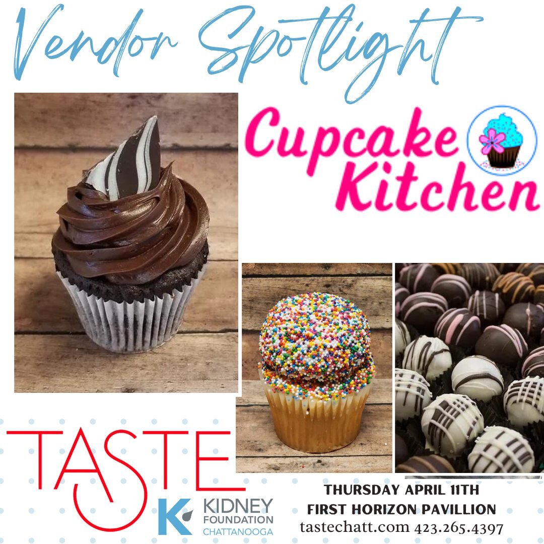 ahhhh there is nothing like Cupcake Kitchen, located in the heart of downtown Chatt.! At Taste stop by and grab a thumbprint, a truffle, or their famous Death By Chocolate mini cupcake, yes please! Thank you Cupcake Kitchen for supporting this amazin