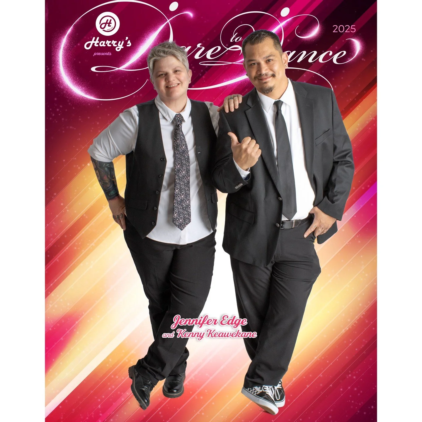 Meet Jennifer Edge, Tattoo Artist and Owner of MainLine Tattoo, and her professional partner Kenny Keawekane. 

Team Jennifer is dancing in honor of the Medical Equipment Program. Many kidney patients face other medical hardships outside kidney disea