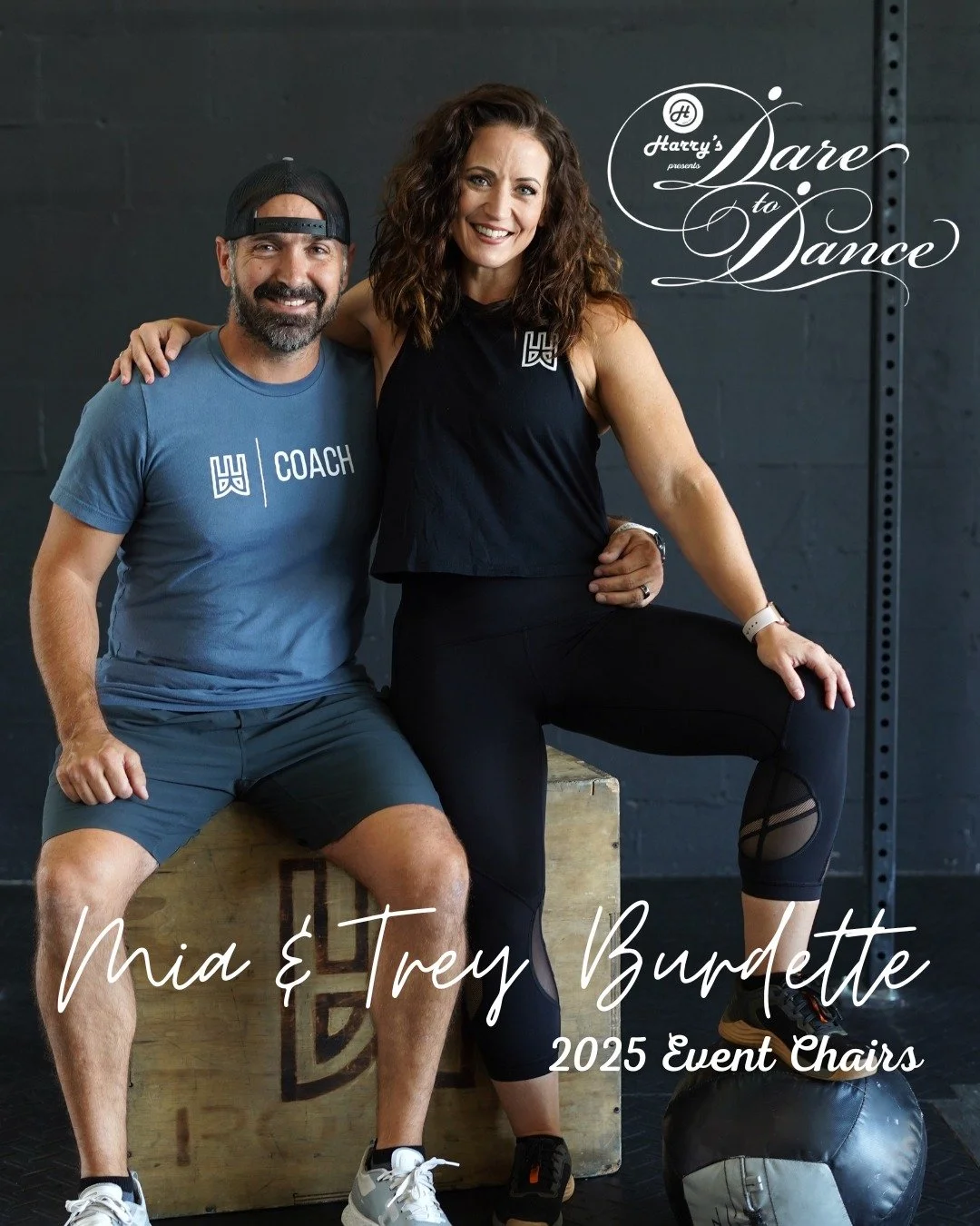 We are honored to introduce and recognize our 2025 Dare to Dance Event Chairs, Mia &amp; Trey Burdette, owners of Whitebelt Athletics! 🪩 Mia was a celebrity for Dare to Dance 2024 and raised over $50,000 which received her 3rd Place Grand Champion!
