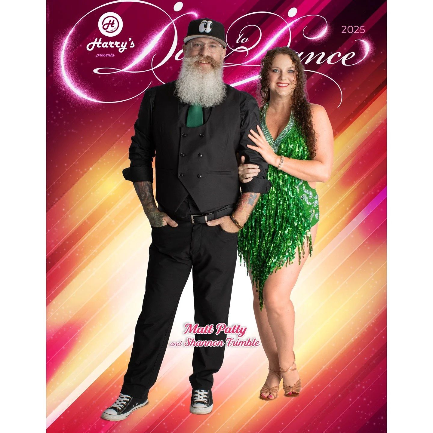 Meet Matt Patty, Hairstylist and Founder of Local Beard, and his professional partner Shannon Trimble. 

Team Matt is dancing in honor of the Patient Enrichment Program. The Patient Enrichment Program is to improve the quality of life of dialysis or 