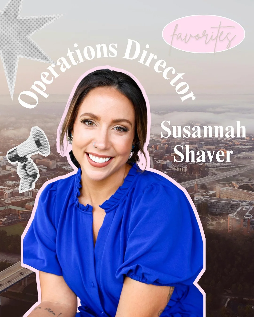 MEET SUSANNAH 🦄

Sus is our Operations Director, who has been serving local kidney patients for almost 8 years now ✨ 

If you&rsquo;re new here, swipe to see Sus&rsquo; favorites and comment what you have in common! We love meeting new friends 🥂🥳
