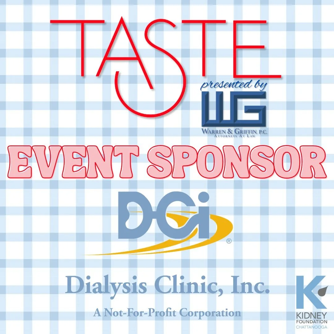 Thank you to our TASTE Event Sponsor, Dialysis Clinic, Inc! ⭐️ We're so appreciative of your support that is directly helping kidney patients in our community.
Happy TASTE day!!! 🍦🍿🍕