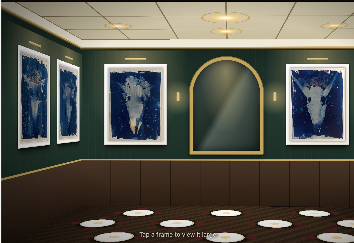 Claude:  Asked for my skull art to be added to restaurant wall.
