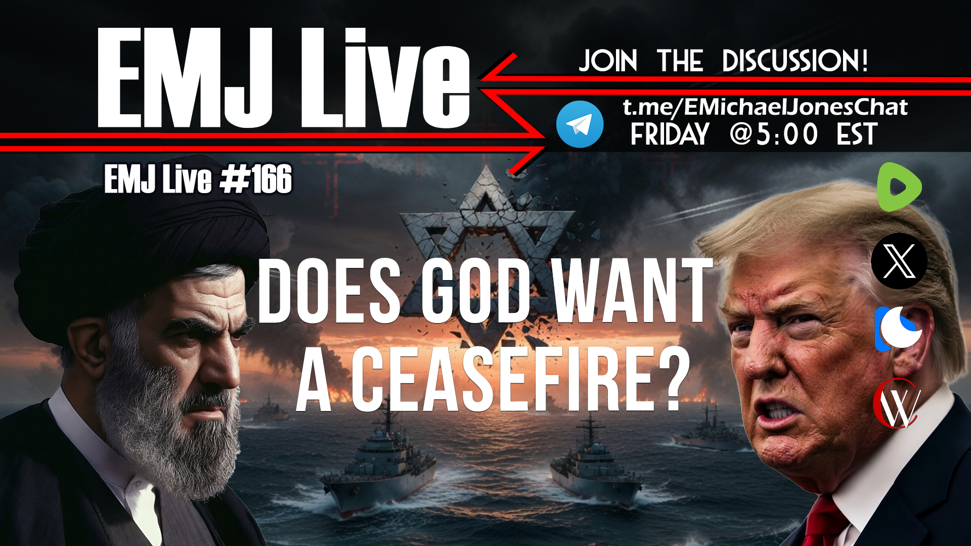 EMJ Live 166: Does God want a Ceasefire?