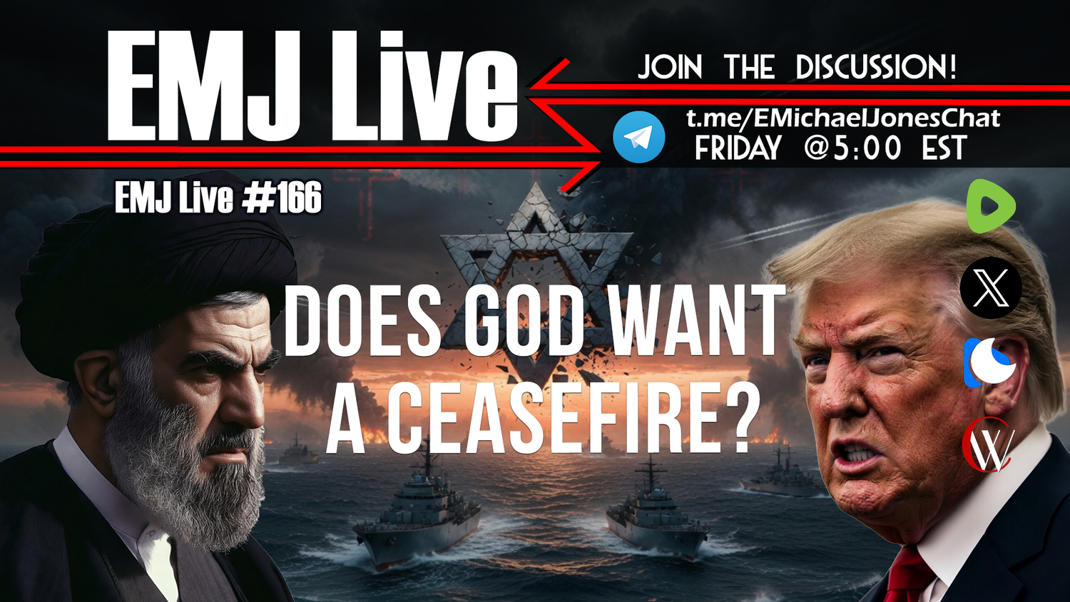 EMJ Live 166: Does God want a Ceasefire?