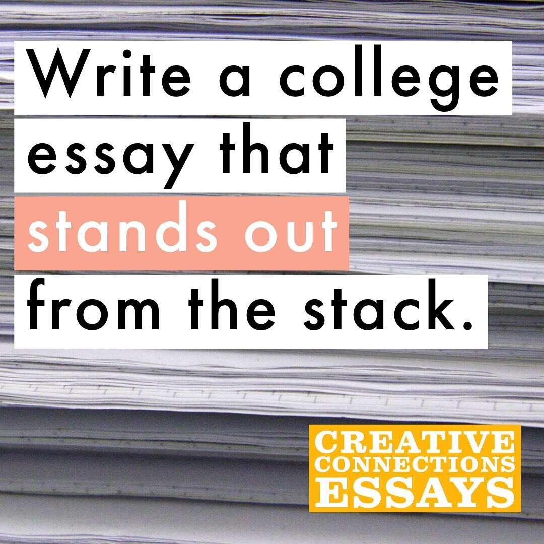 With this year&rsquo;s application surge at highly selective schools, your essay matters now more than ever.

De-stress your college process with creative, practical, empathetic essay coaching.

Ready to connect? 💡