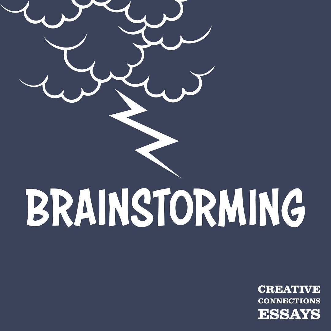 ⚡️BRAINSTORMING⚡️ @commonapp has released the 2021-22 questions, which means it&rsquo;s a good time to start thinking essay topics!

I&rsquo;m designed this graphic up for a reason... let&rsquo;s be literal here for a second and think about what brai