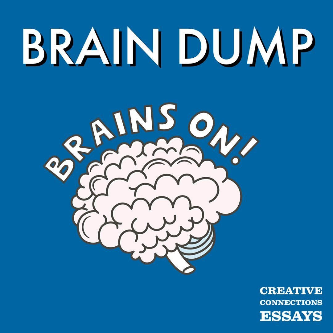 Need a way to start a Monday AM&hellip;how about a brain dump?! 🧠 

Brain dumping is&hellip; pretty mu cm what it sounds like: getting all those thoughts that are in your brain on the page. The point is to make room for creativity and clarity and co