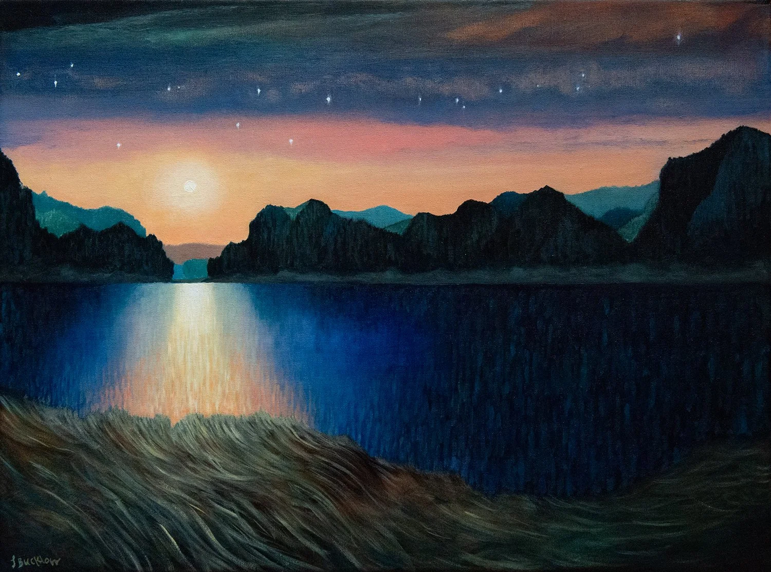 Untitled • Oil on Canvas • 30 x 41 cm. 2025. 