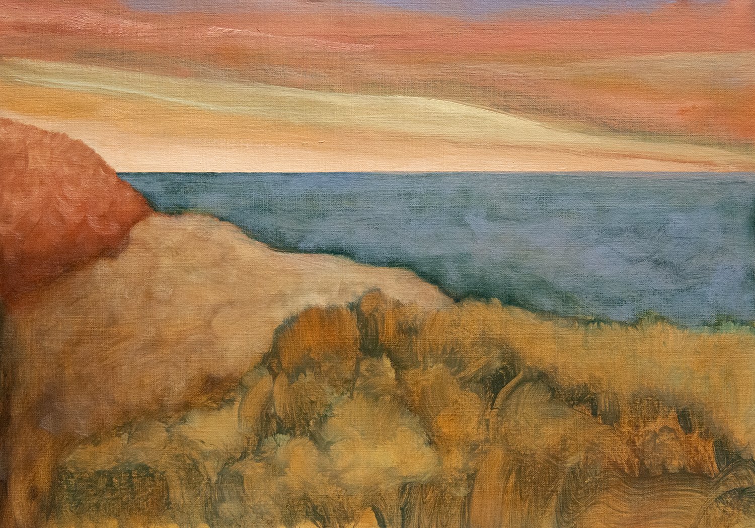 Untitled • Oil on Paper • 30 x 42 cm. 2026