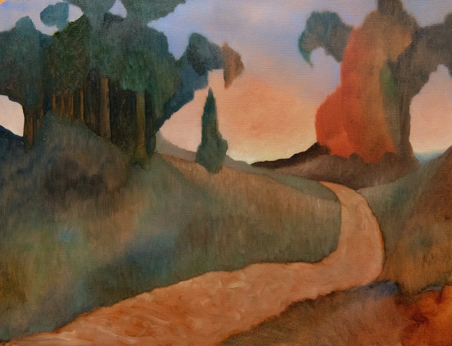 Untitled • Oil on Paper • 29 x 39 cm. 2026