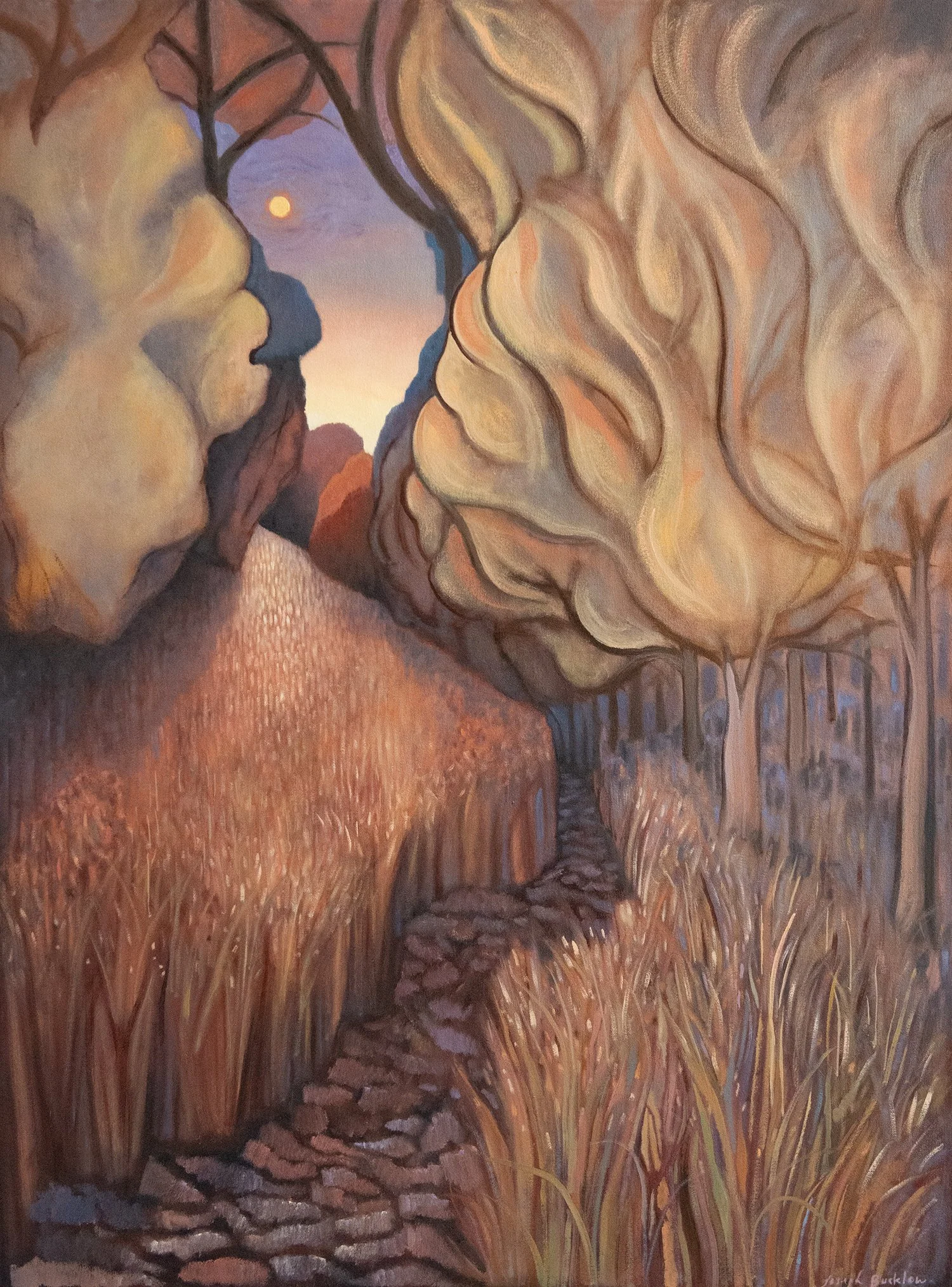 The Old Melody • Oil on Canvas • 102 x 76 cm. 2026.