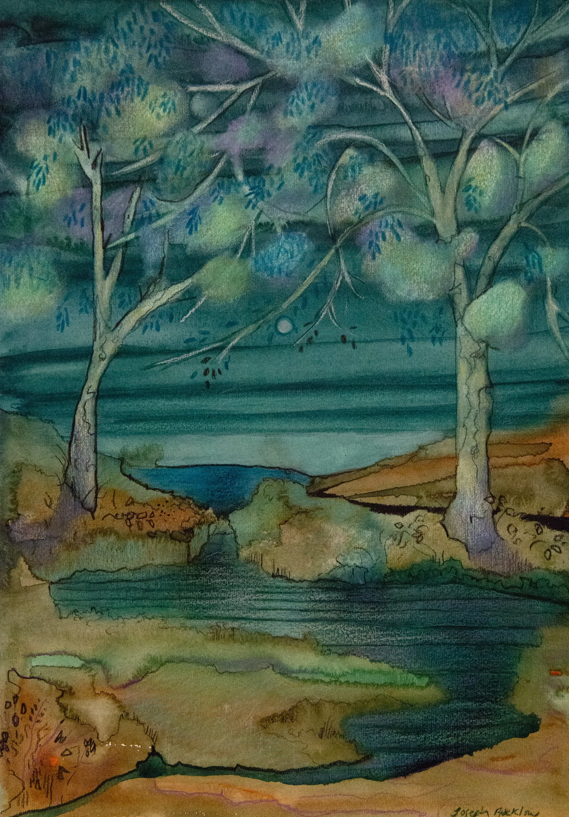 Nocturne II • Watercolour on Paper • 42 x 30 cm. July 2026. 