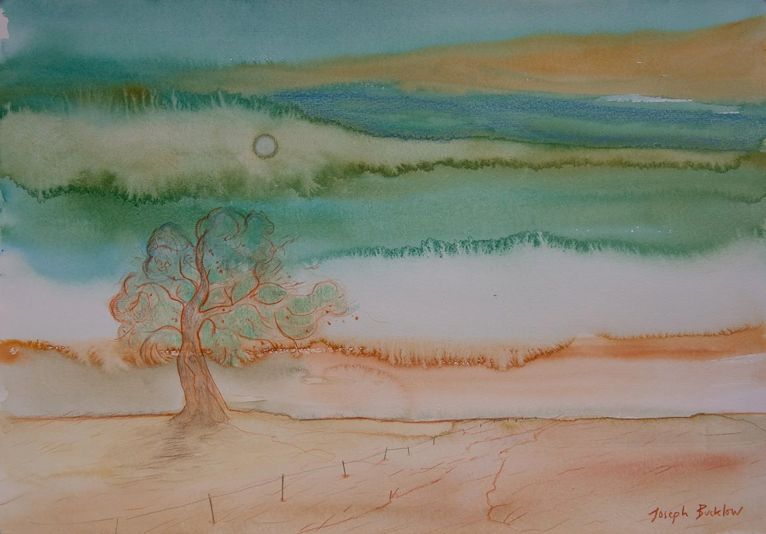 Autumn journal XXIV • Watercolour on Paper • 30 x 42 cm. Sept 2026.
